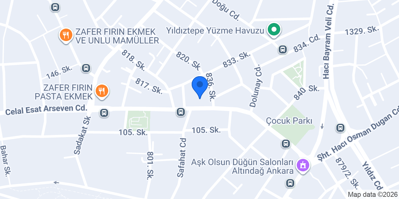 ÇİÇEKHANE ANKARA konumu