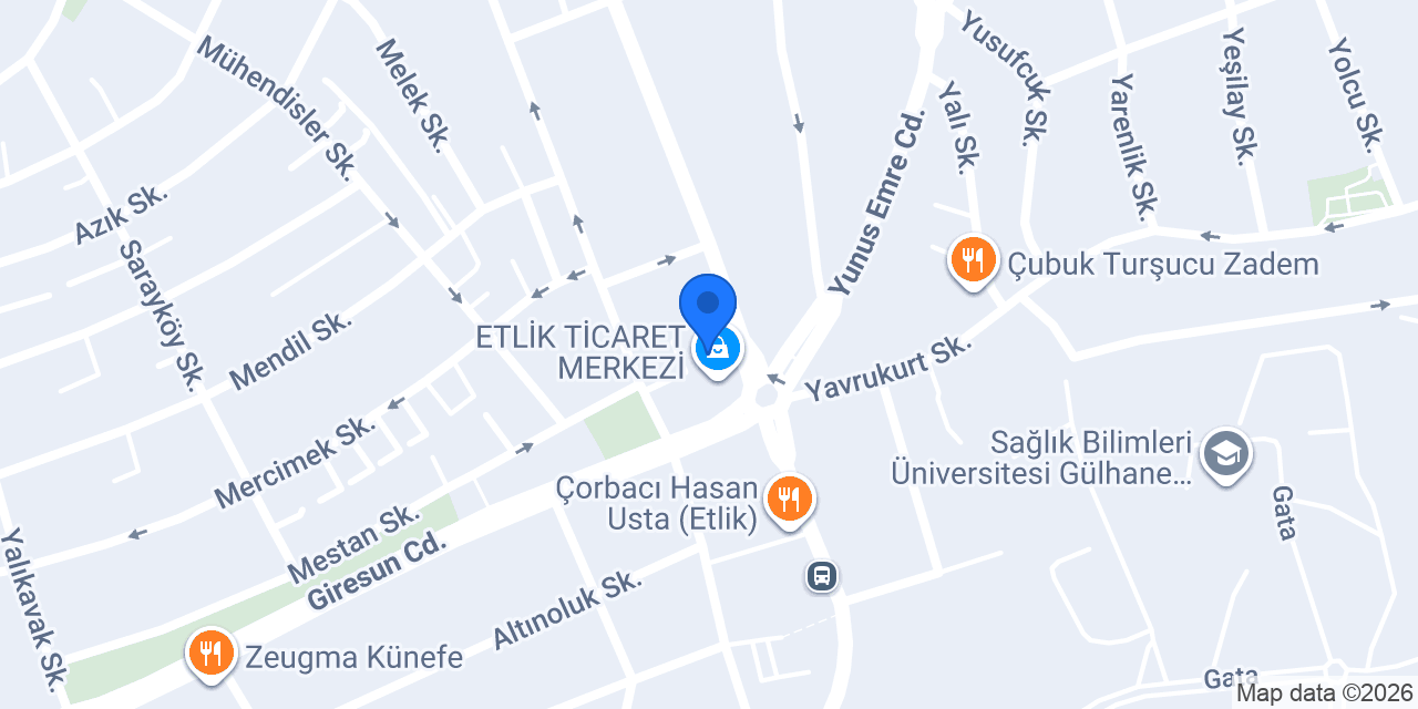 ETLİK ÇİLİNGİR YURT ANAHTAR konumu