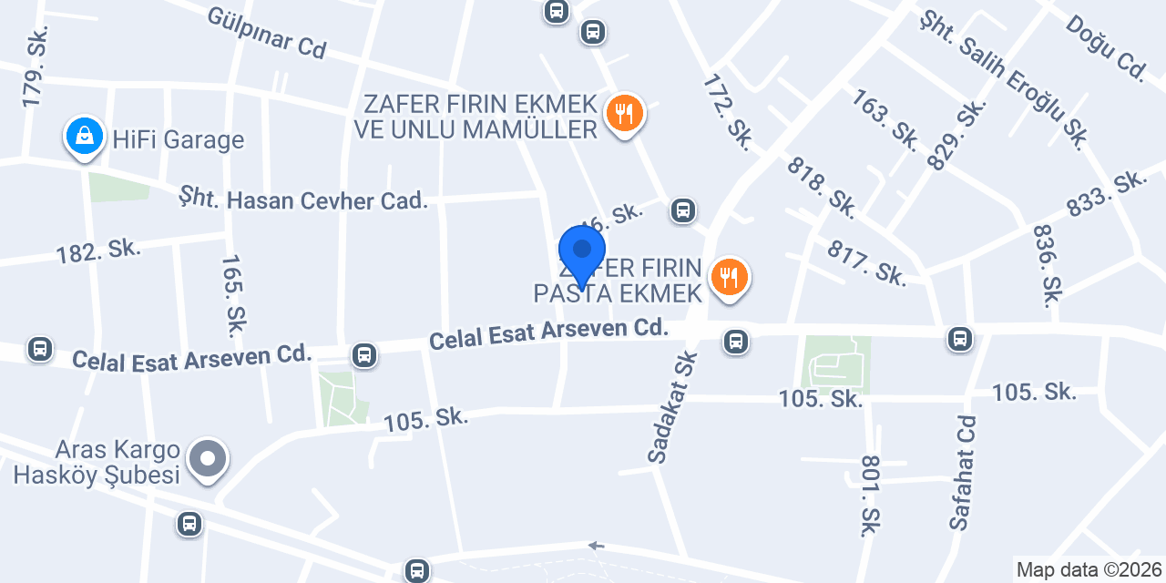 Diriliş Erkek Kuaförü konumu