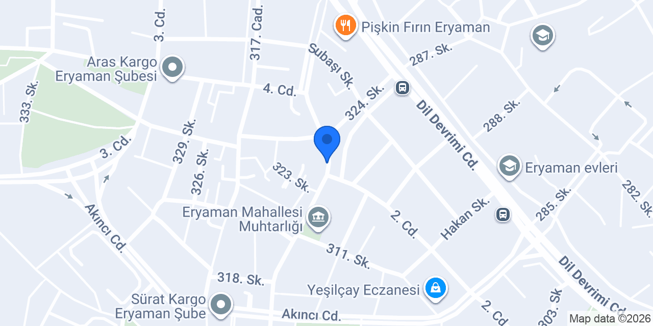 Eryaman Çağrı Pide ve Kebap konumu