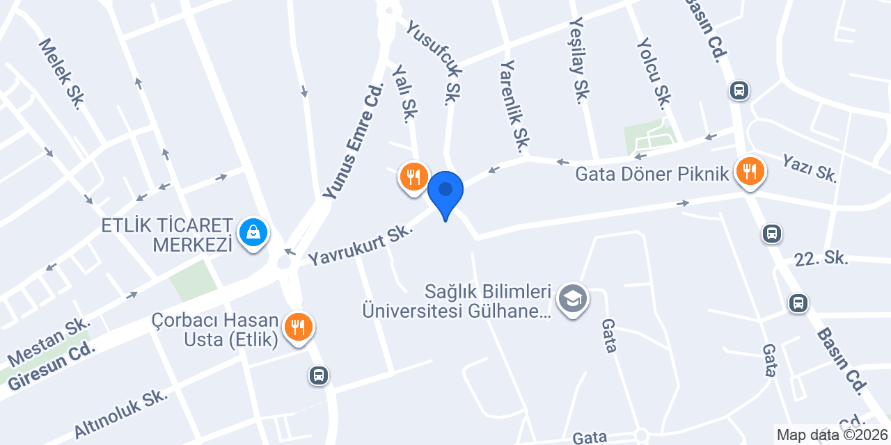 Etlik iskender konumu