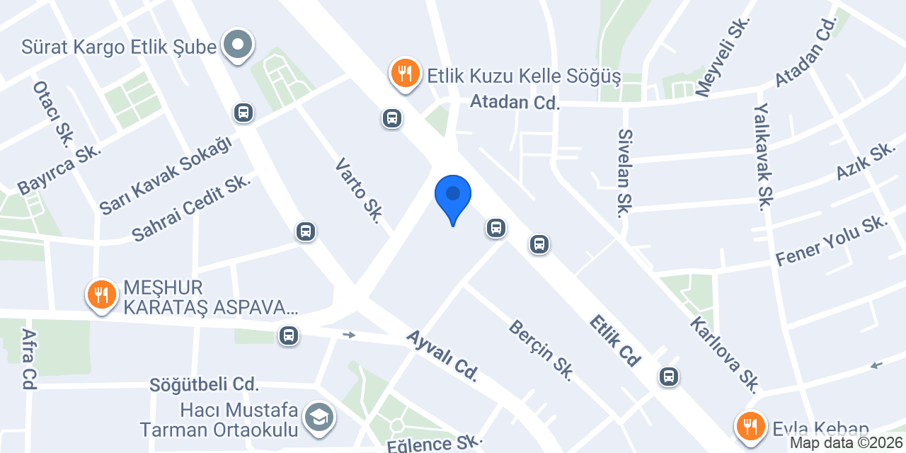 Alliva Giyim Ve Terzi konumu