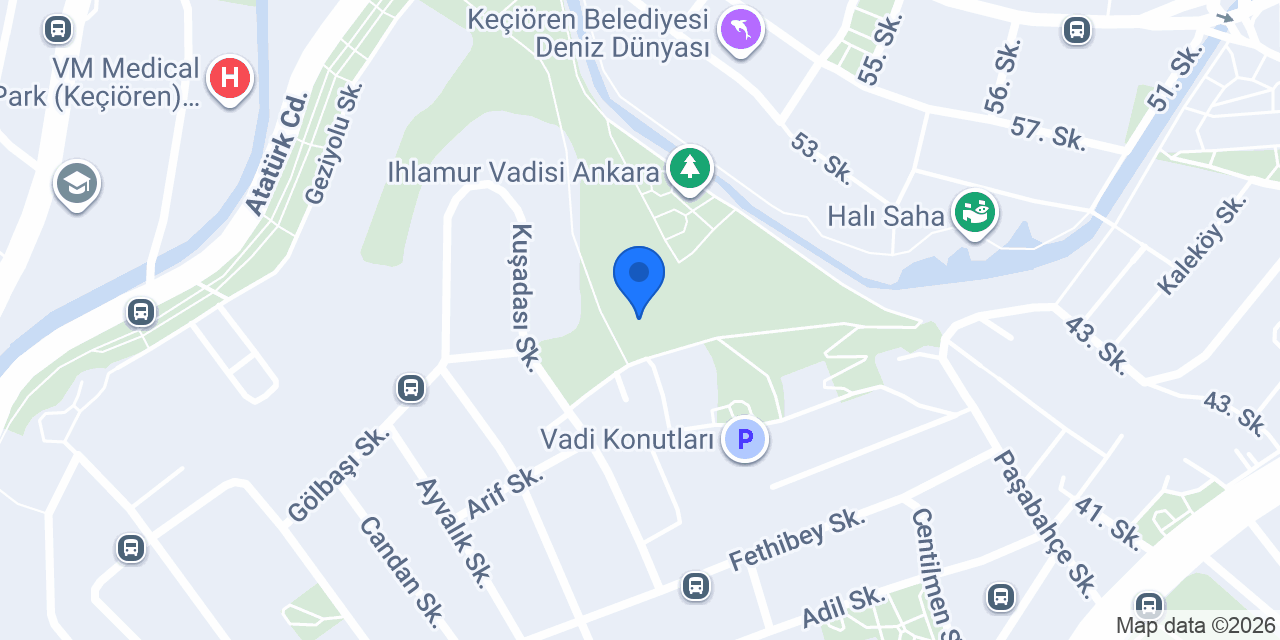 Ankara Resim Özel Ders konumu