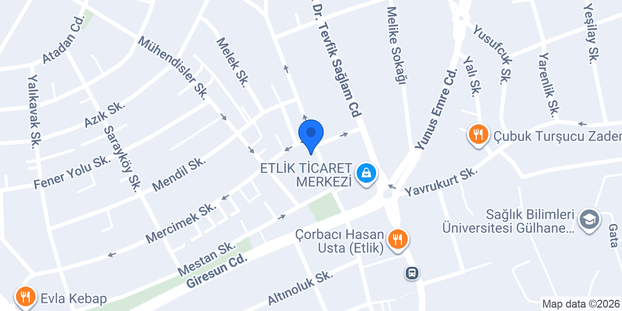 ECZANE YENİ GENÇLİK konumu