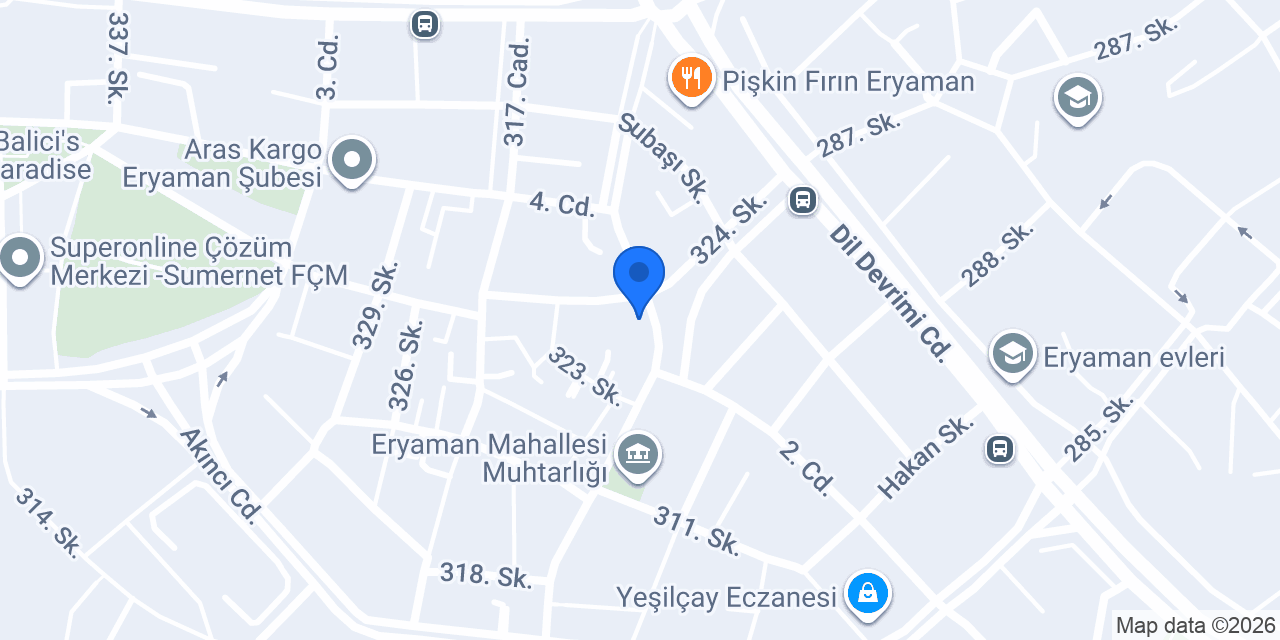 Salon Öztürk konumu