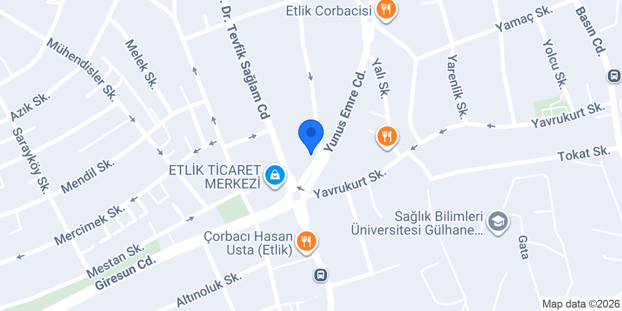 Fevzi Gözüküçük Diş Hekimi konumu