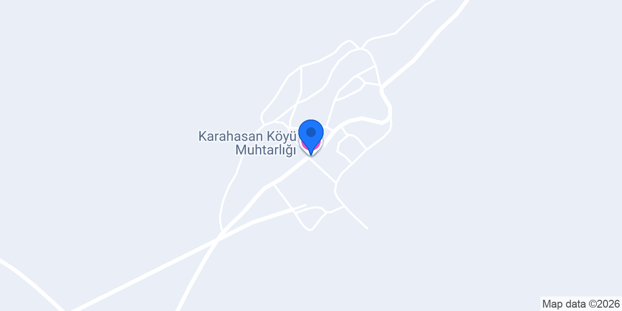 Karahasan Köyü Muhtarlığı konumu