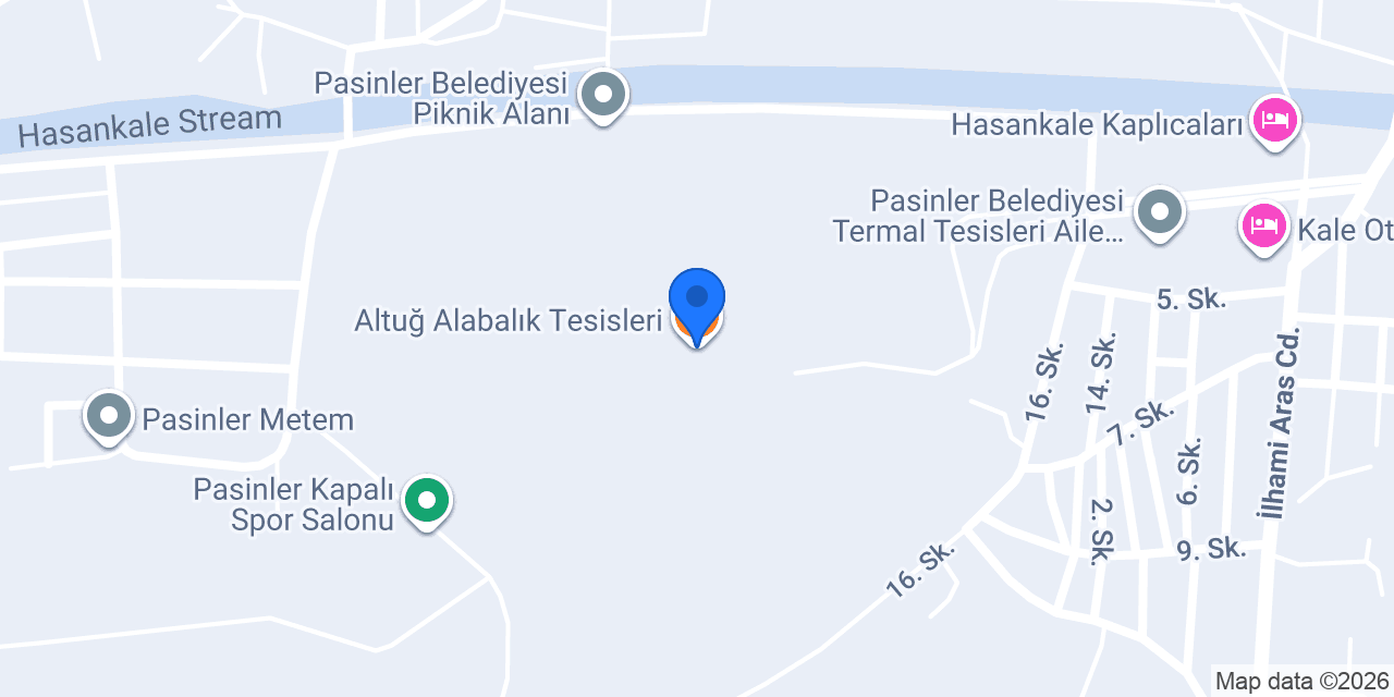 Altuğ Alabalık Tesisleri konumu