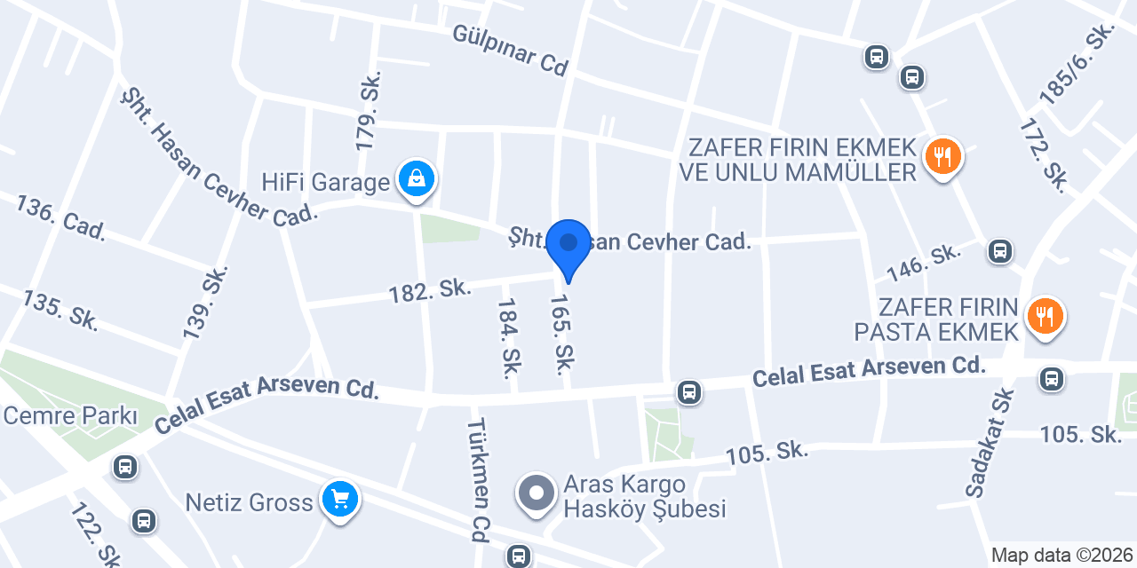 ÖZS Erkek Kuaförü konumu