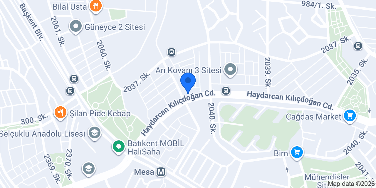 Veternal Veteriner Kliniği konumu