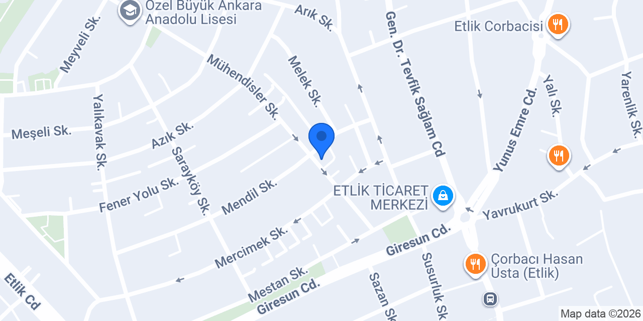 SEÇKİNLER ELEKTRİK konumu