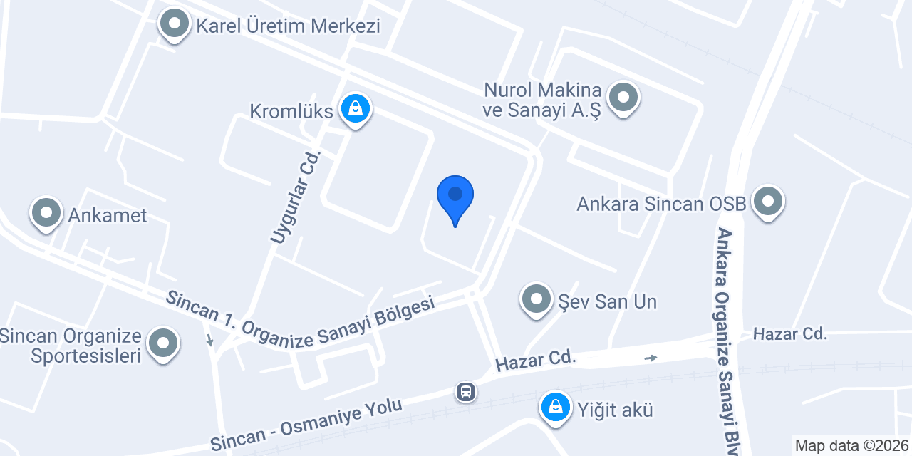 BİENZA MOBİLYA konumu