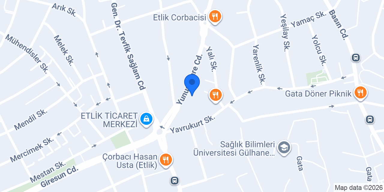 Sarışen Hukuk Bürosu konumu