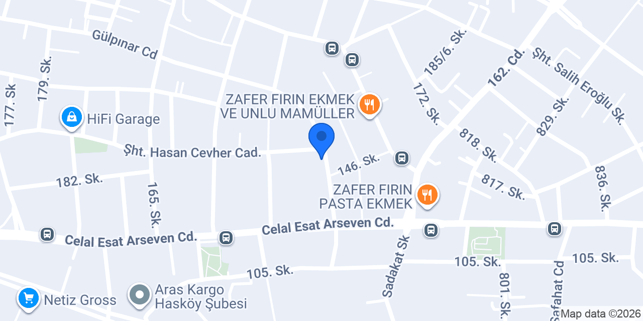 ÇAPRAZ AUTO konumu