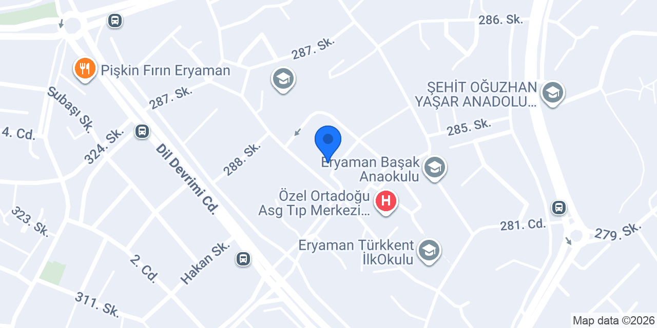 İlkbahar Eczanesi konumu