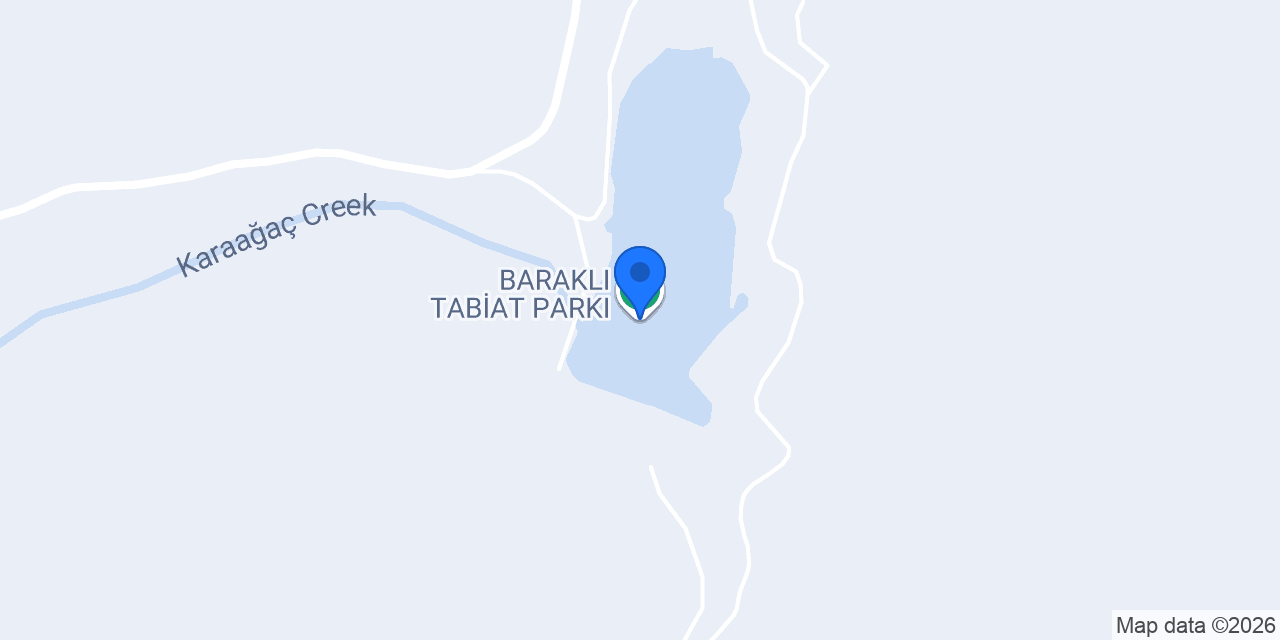 BARAKLI TABİAT PARKI konumu