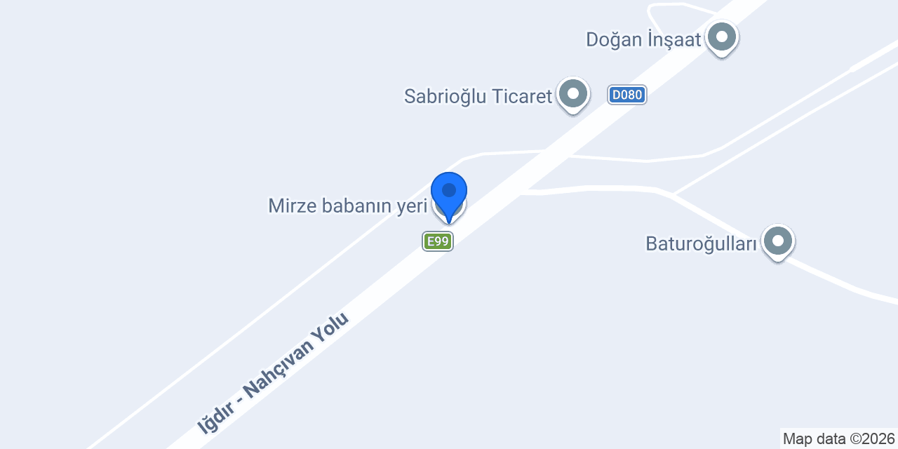 Mirze babanın yeri konumu