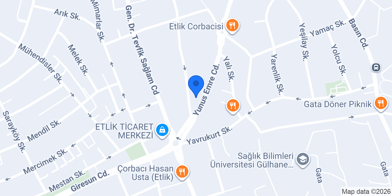 Civil- Ankara / Etlik konumu
