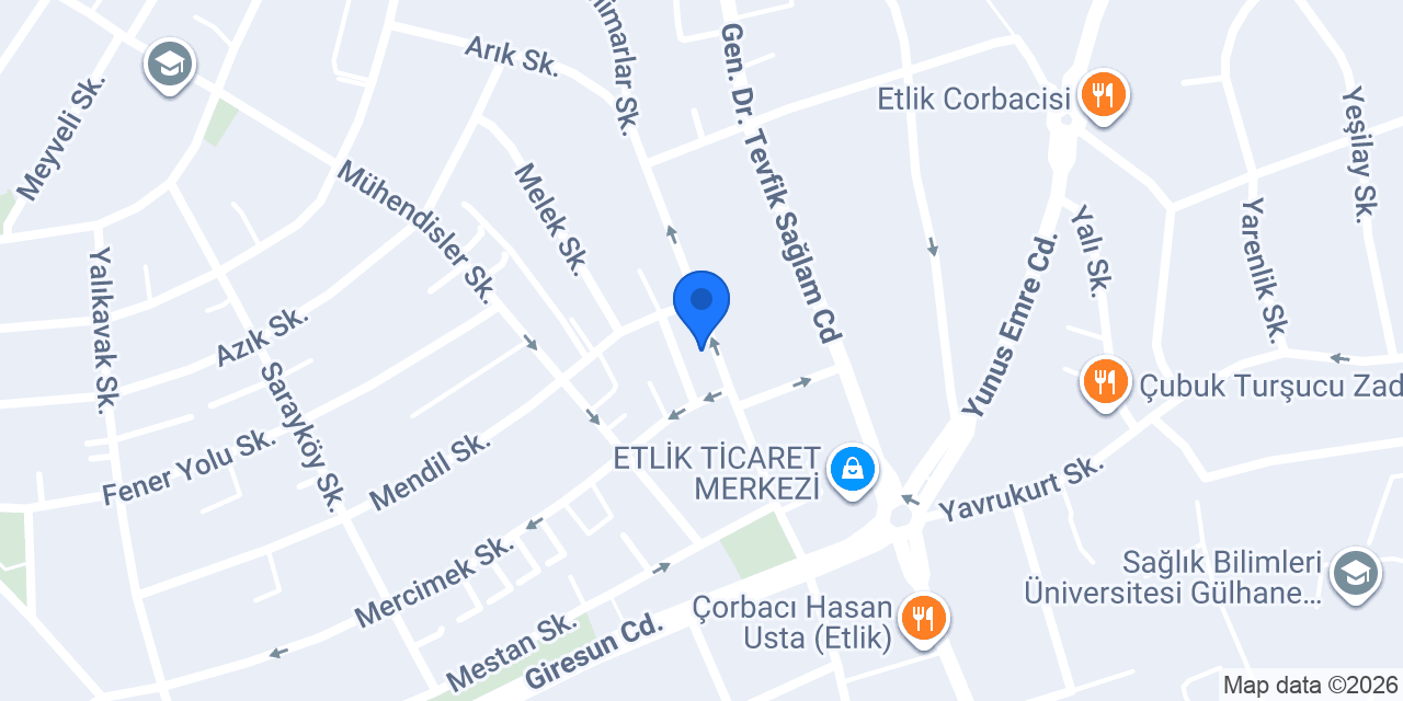 CANCİĞER KASAP SAKATAT konumu