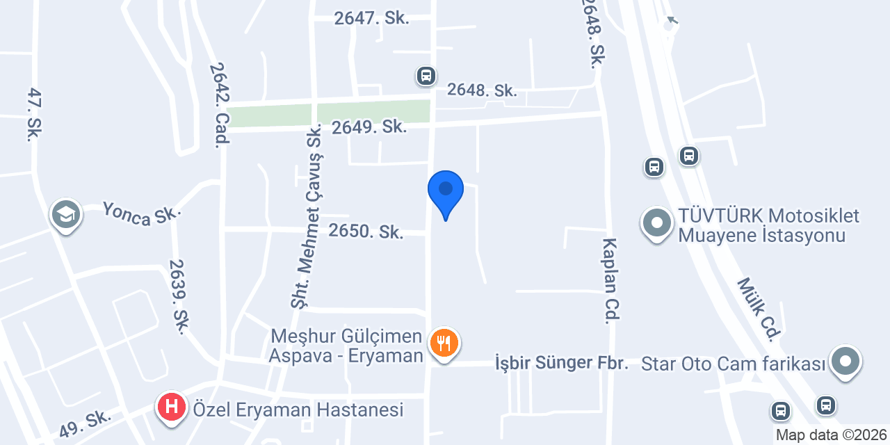 Emin Bisiklet Eryaman konumu