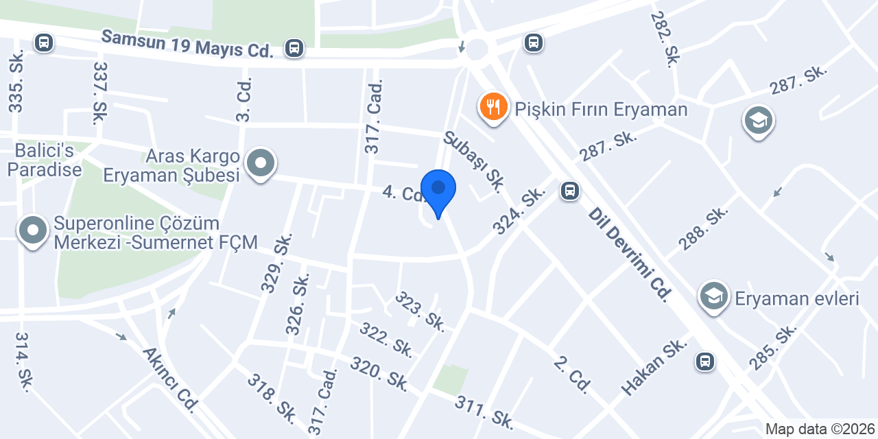 Yurtiçi Kargo Anka Şube konumu