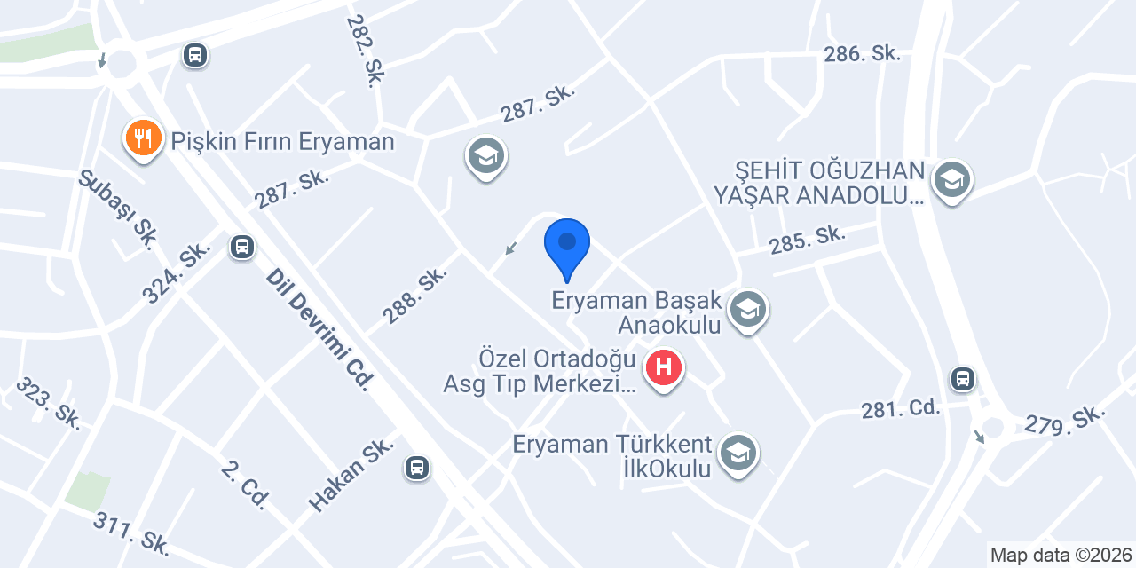 İlayda Optik konumu