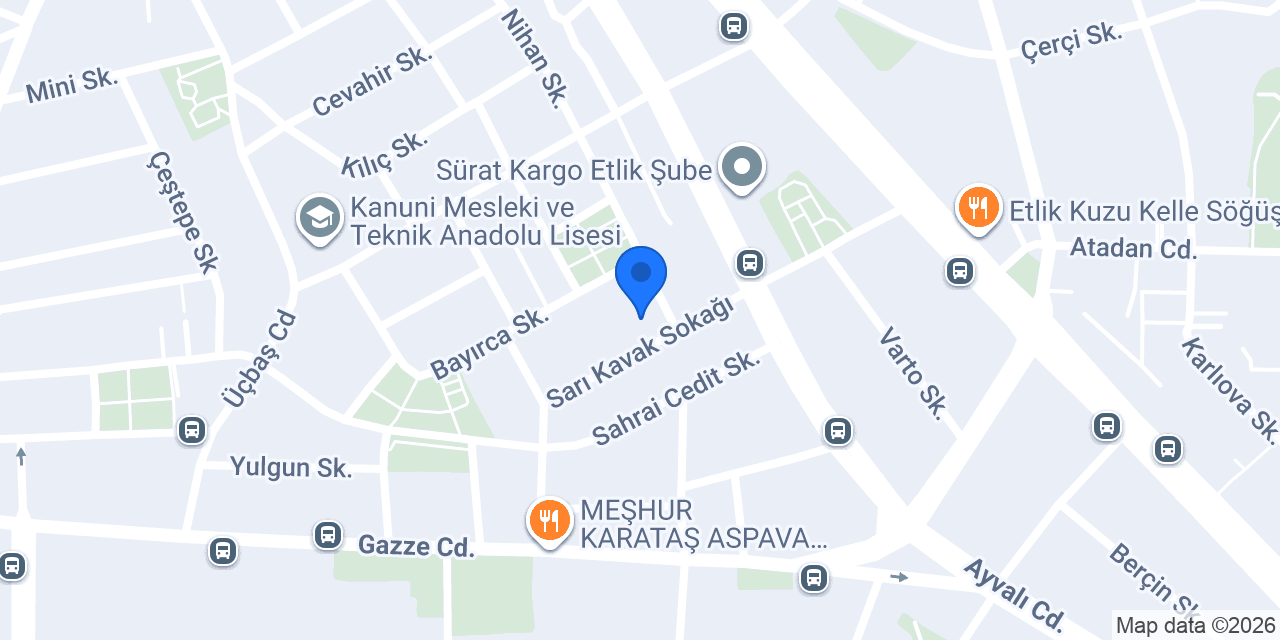 YAZICI APART KEÇİÖREN konumu