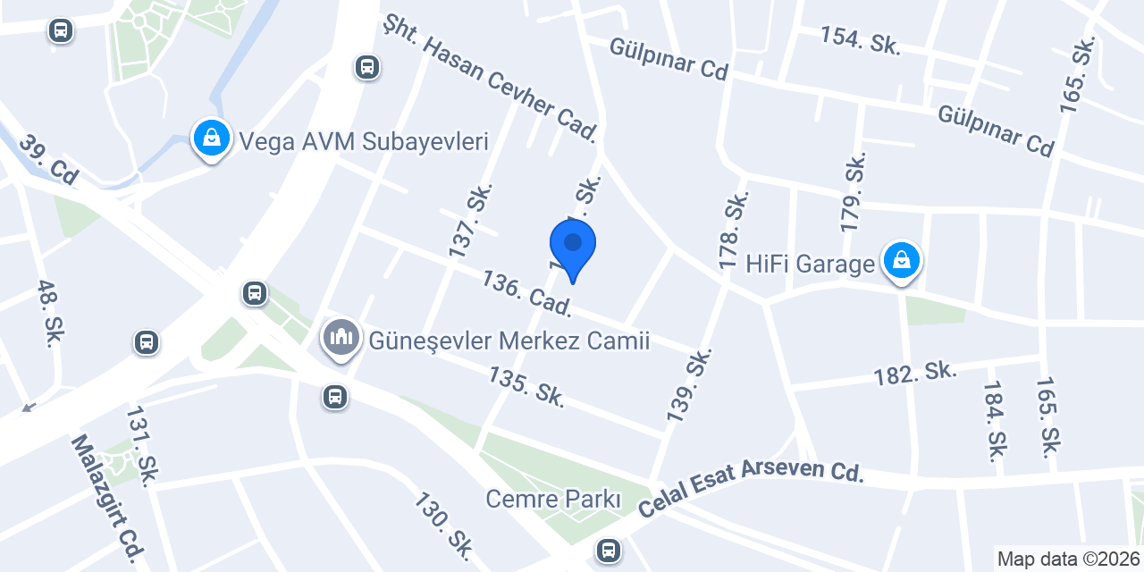 Gün Market konumu