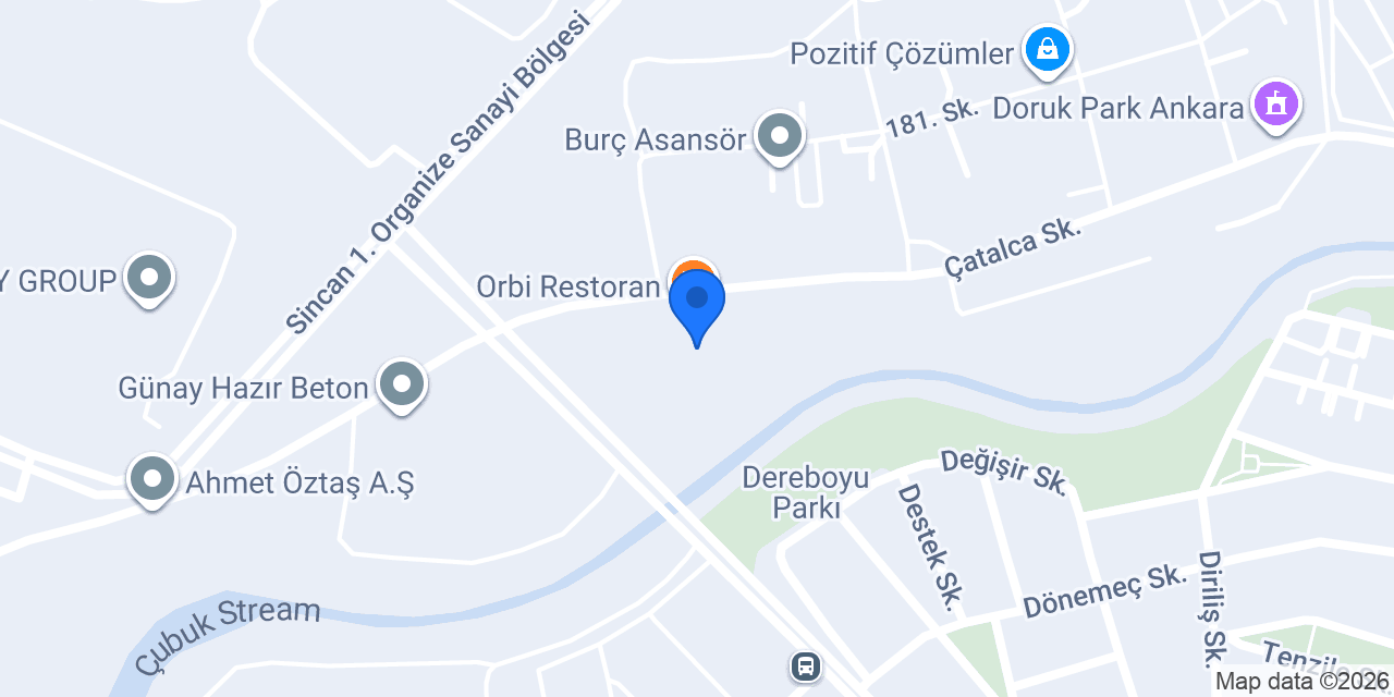 Orbi Restoran konumu