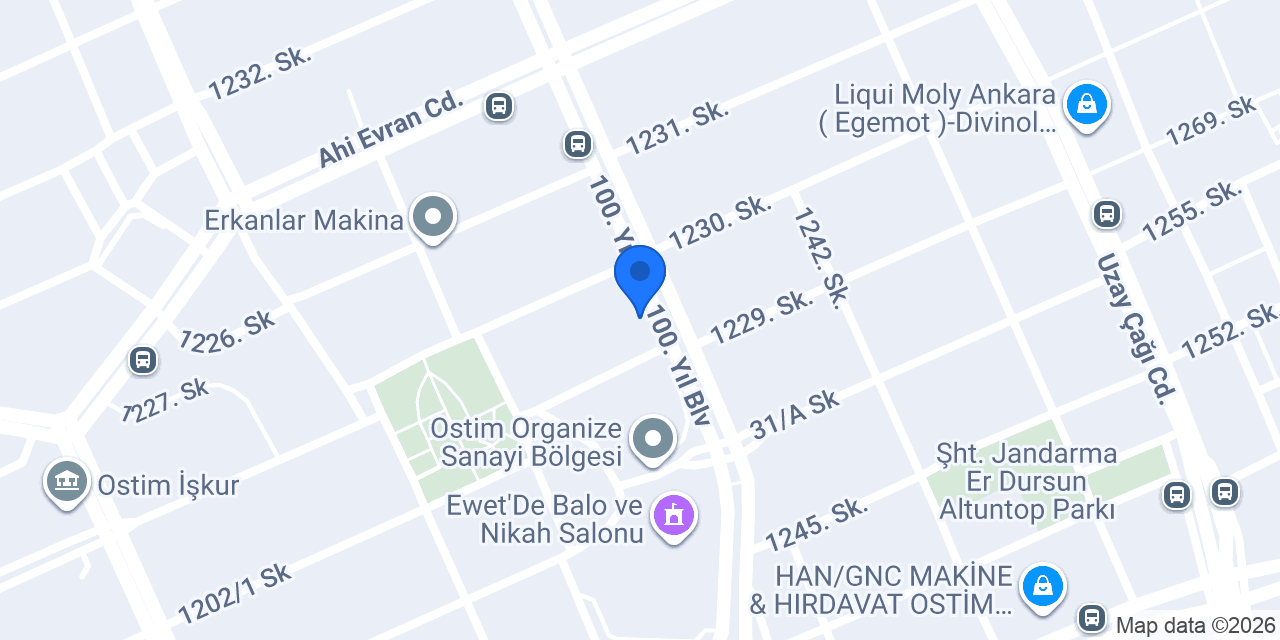 Ergün Oto Lastik konumu