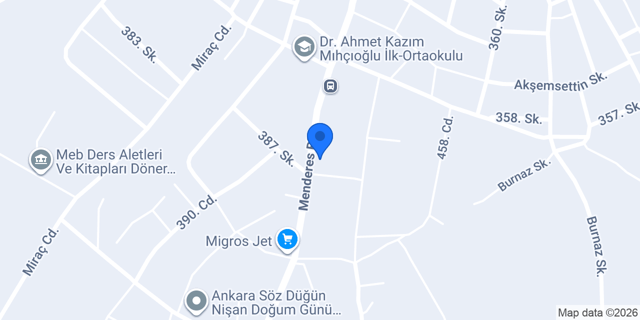 Ayaz tekel konumu
