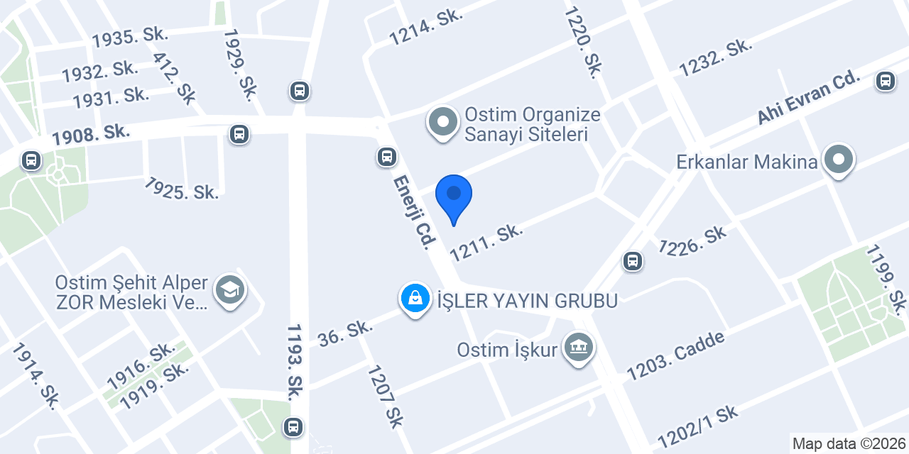 Özaylar A.Ş. - Özmısır Şube konumu