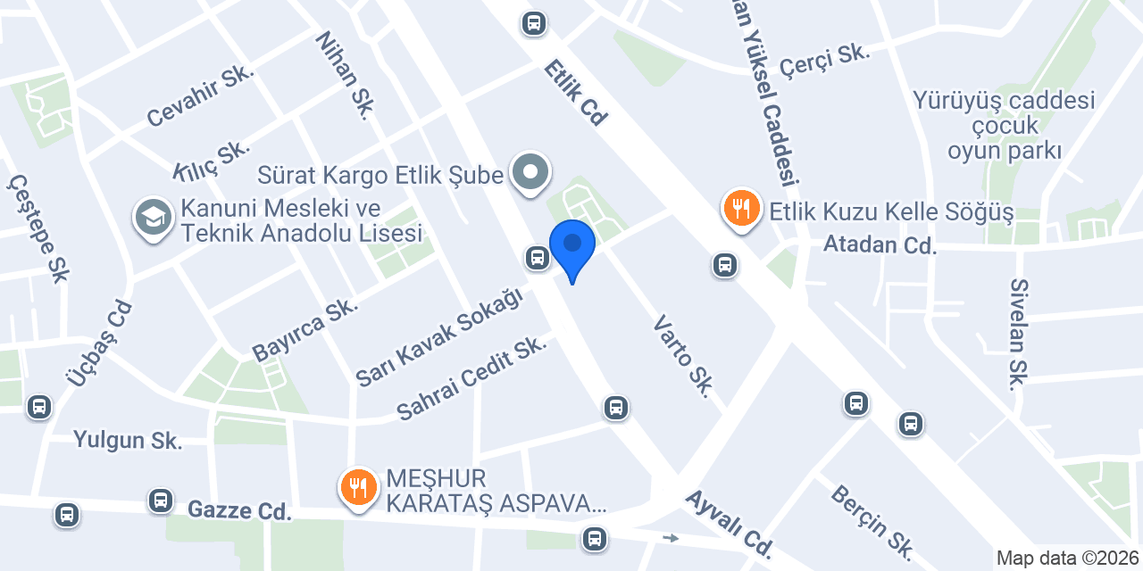 Erkan Erkek Kuaförü konumu