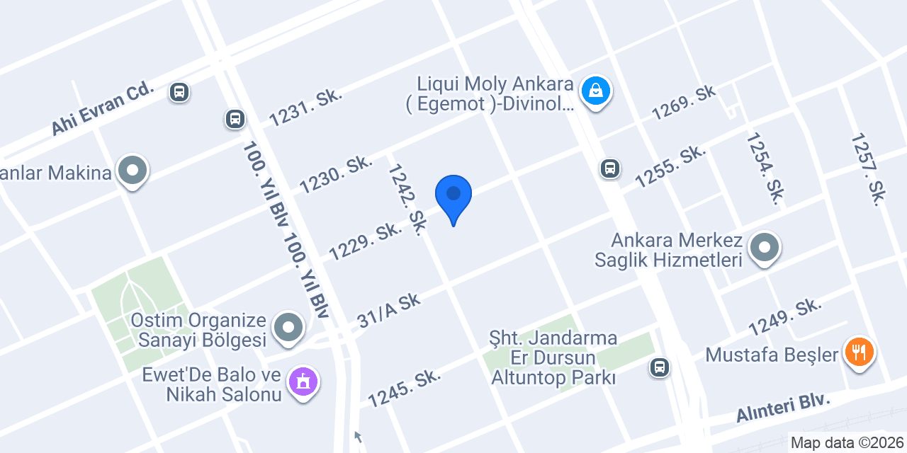 OLGUN İŞ MAKİNALARI konumu