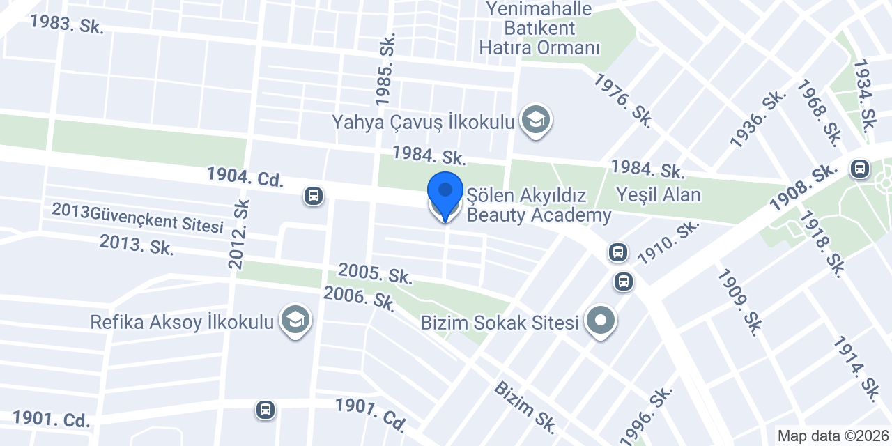 Şölen Akyıldız Beauty Academy konumu