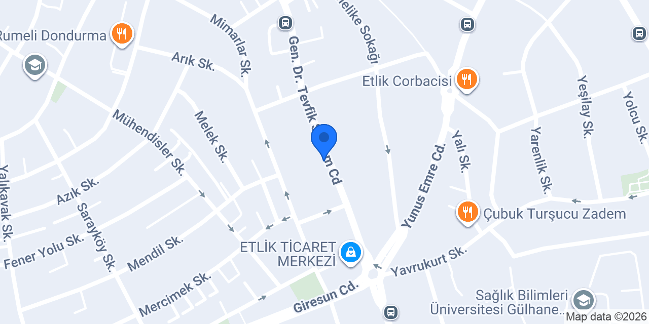 Temiz Hediyelik Eşya konumu