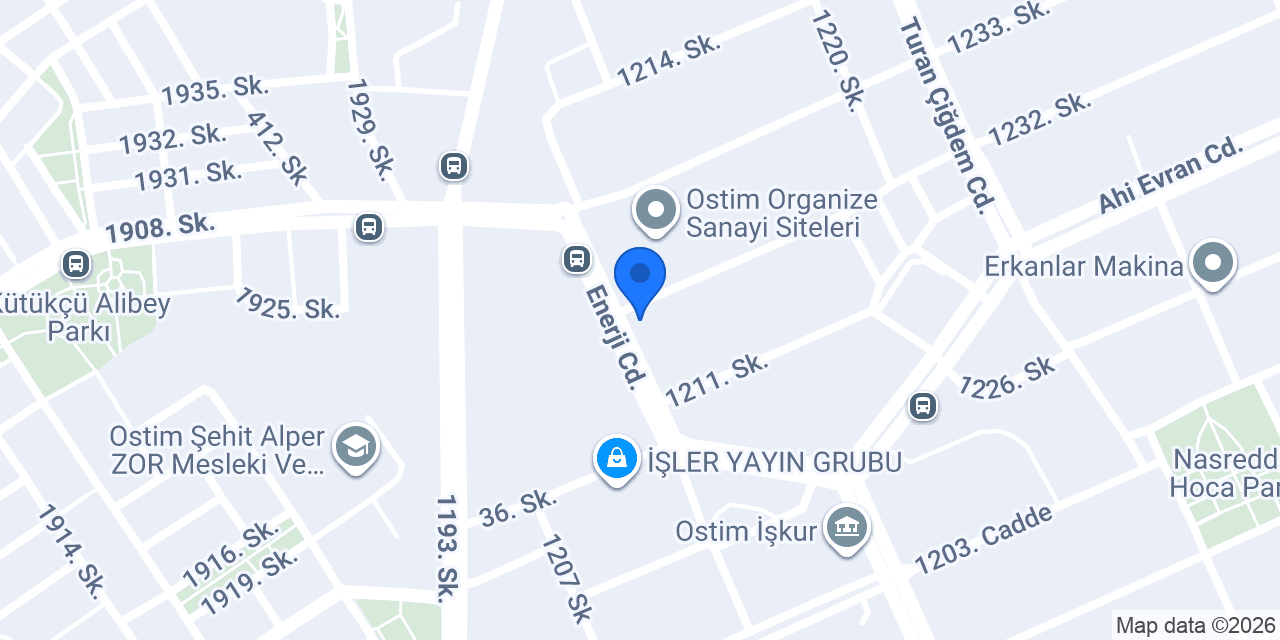 Ufolar Turizm konumu
