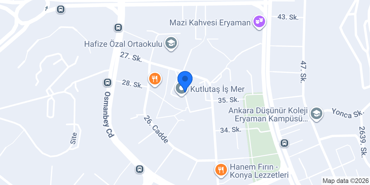 Eryaman GÜNEŞ YÜN konumu