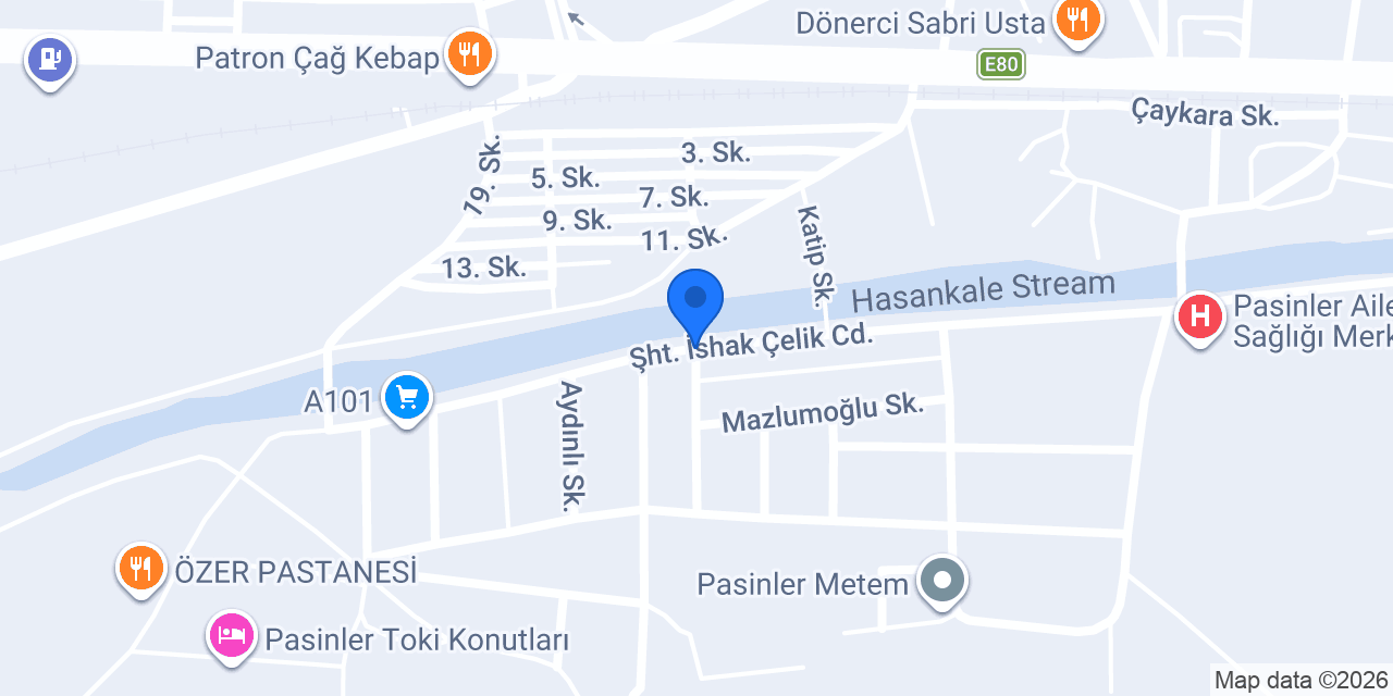 Yeşilkart Bürosu konumu