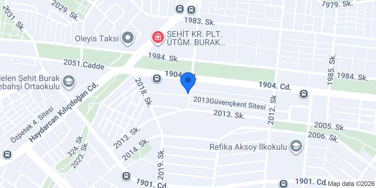 DAB Kurs Merkezi konumu