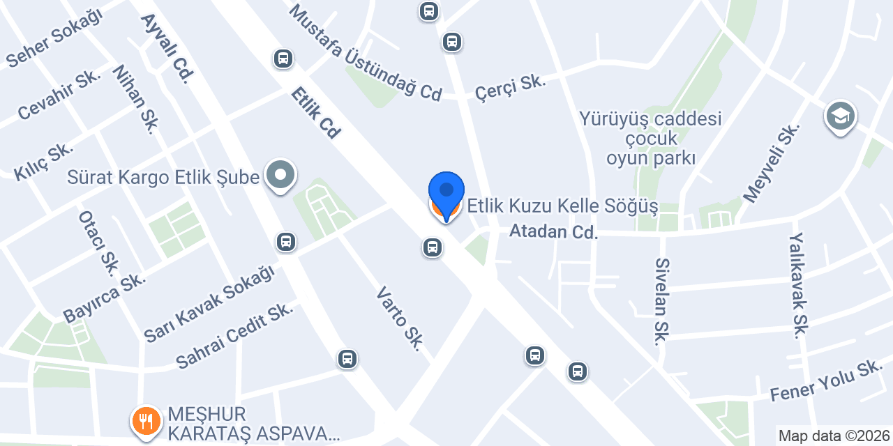 Kokoreçci Mehmet Etlik konumu