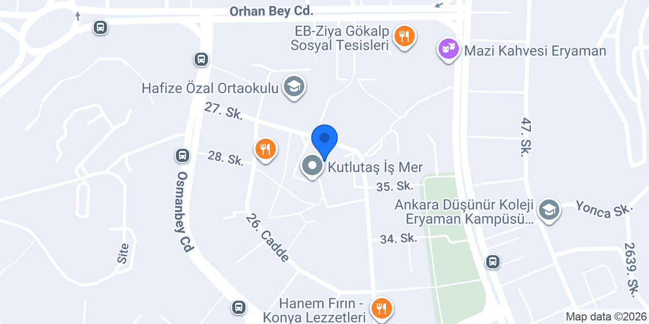 Ahmet Başer Erkek Kuaförü konumu