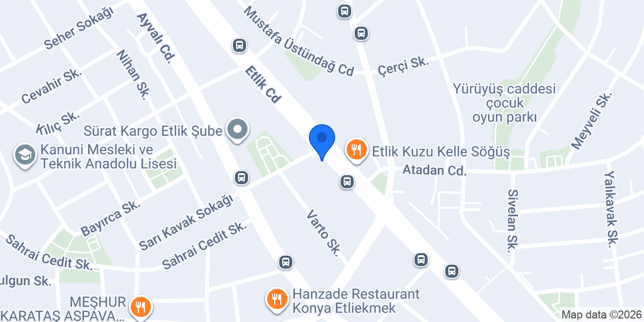ÖZ ALTUN MUTFAK & BANYO DEKORASYON konumu