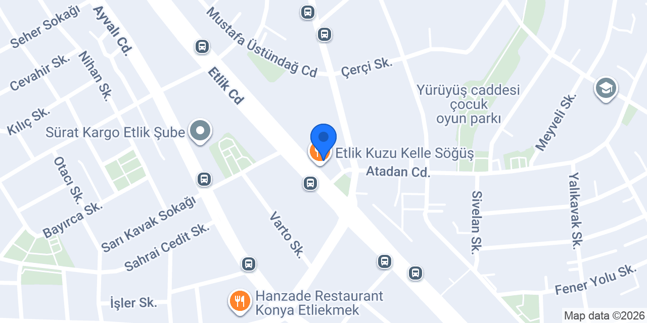 Karizma Mutfak konumu