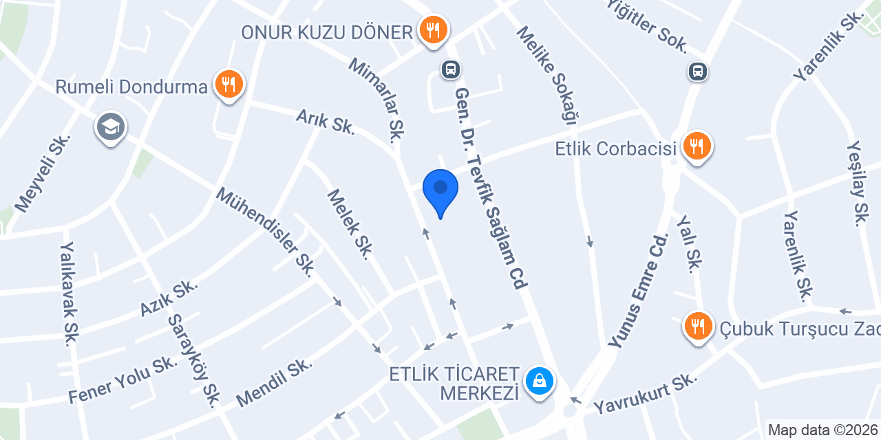 BADE SÜRÜCÜ KURSU konumu