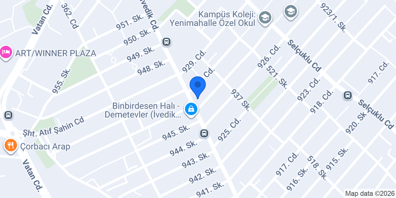 GAMZE AYAN BESLENME MERKEZİ konumu