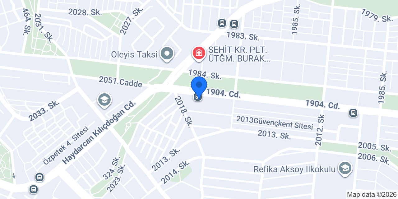 Arkadaş Pınar Veteriner Kliniği konumu