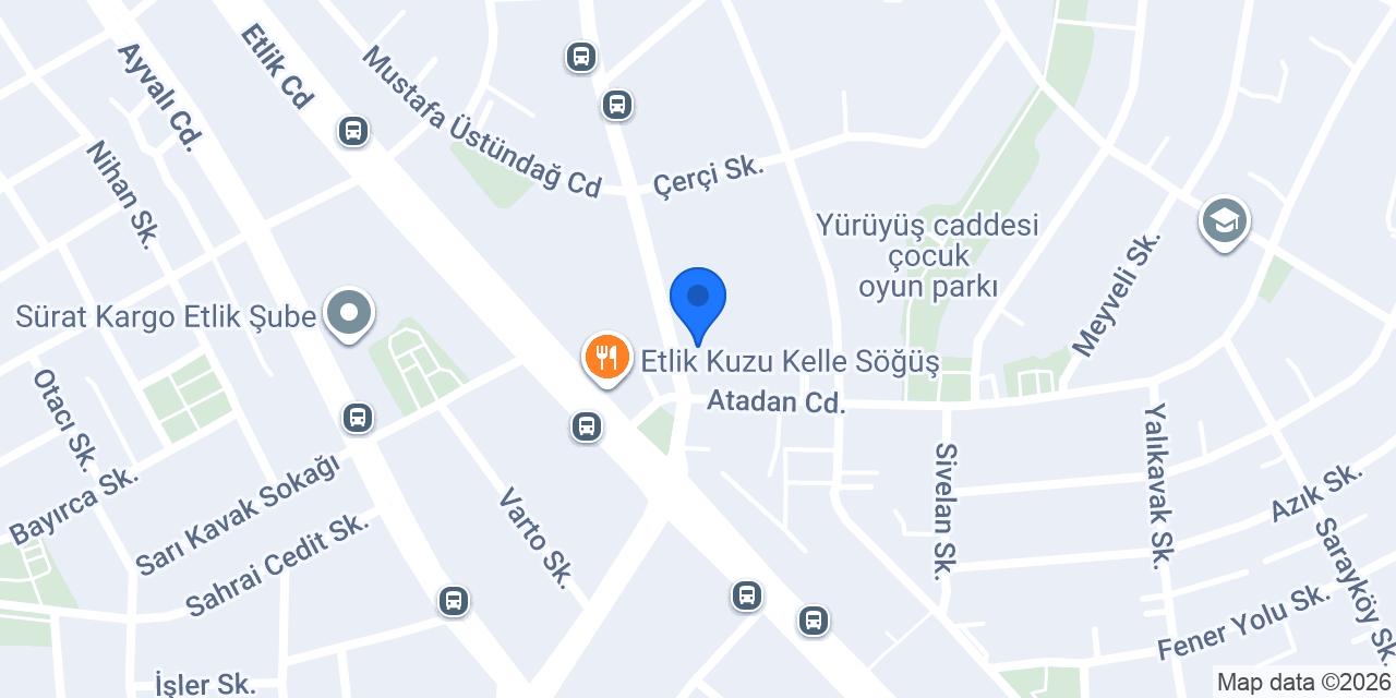 Efem pide kebap salonu konumu