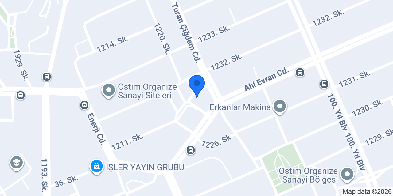 AHİ MARKET konumu