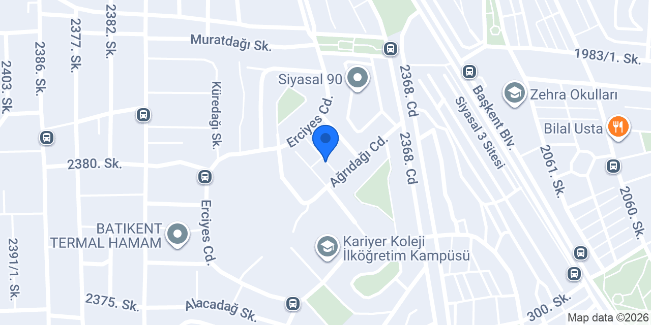 Laboratuvar Ekipmanları konumu